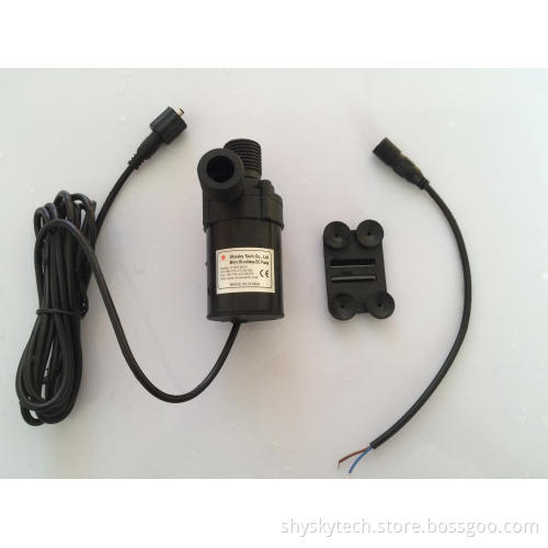 12V Micro DC Pump Brushless Magnetic Drive Submersible Centrifugal Water Pump 5M 600L/H 14.4W Aquarium Solar Fountain
